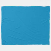 Couverture Polaire Bleu (NCS) (couleur solide) (Devant (Horizontal))