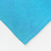 Couverture Polaire bleu orange (Coin)