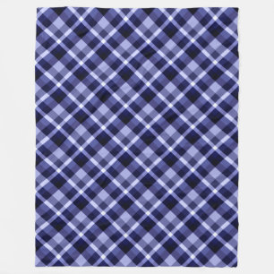Couverture Polaire Bleu plaid de la marine tendance Imprimez Grosse c