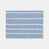 Couverture Polaire Bleu poussiéreux    (Devant (Horizontal))