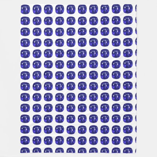 Couverture Polaire Bleu profond (Devant)