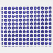 Couverture Polaire Bleu profond (Devant (Horizontal))