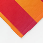 Couverture Polaire Bleu Rouge Jaune Grille polaire (Coin)