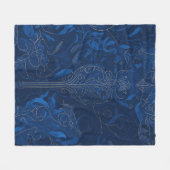 Couverture Polaire Bleu royal (Devant (Horizontal))