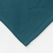 Couverture Polaire Bleu Sous Le Dauphin De Mer (Coin)