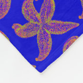 Couverture Polaire bleu tonnerre-anse pourpre (Coin)