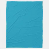 Couverture Polaire Bleu-vert (couleur solide) (Devant)