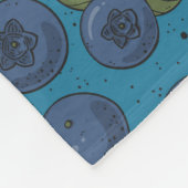 Couverture Polaire Bleus sur bleu (Coin)