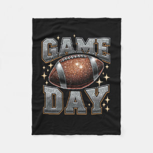 Couverture Polaire Bling Football Lover Automne Automne Jeu Jour Foot