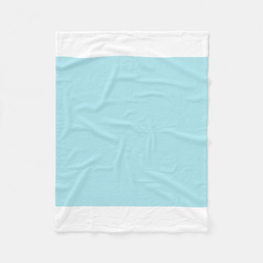 Couverture Polaire Blizzard bleu (Devant)