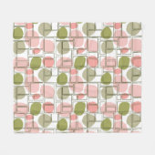 Couverture Polaire Blobs de briques (Devant (Horizontal))