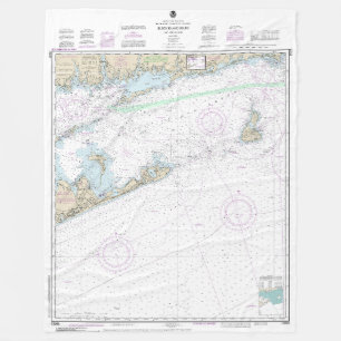 Couverture Polaire Bloc de l'île son et approches Carte nautique