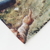 Couverture Polaire Bloc routier par Norman Rockwell (Coin)