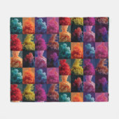 Couverture Polaire blocs de couleur gras (Devant (Horizontal))