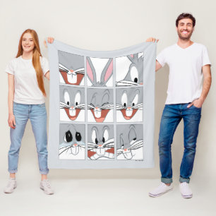 Couverture Polaire Blocs d'expression BUGS BUNNY™