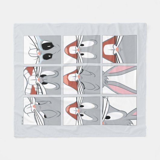 Couverture Polaire Blocs d'expression BUGS BUNNY™ (Devant (Horizontal))