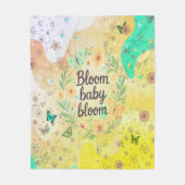 Couverture Polaire Bloom Baby Bloom - Soft Baby Blanket (Devant)