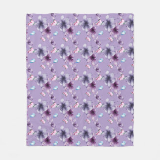 COUVERTURE POLAIRE BLOOM ET BOUTEILLES DE MINUIT
