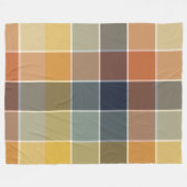 Couverture Polaire Bloqueur de couleur Moderne Tendance (Devant (Horizontal))