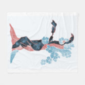 Couverture Polaire Blossom Arbre (Devant (Horizontal))