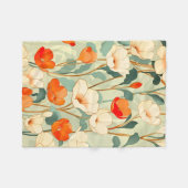 Couverture Polaire Blossom vintage (Devant (Horizontal))