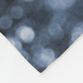 Couverture Polaire Blue Bokeh (Coin)