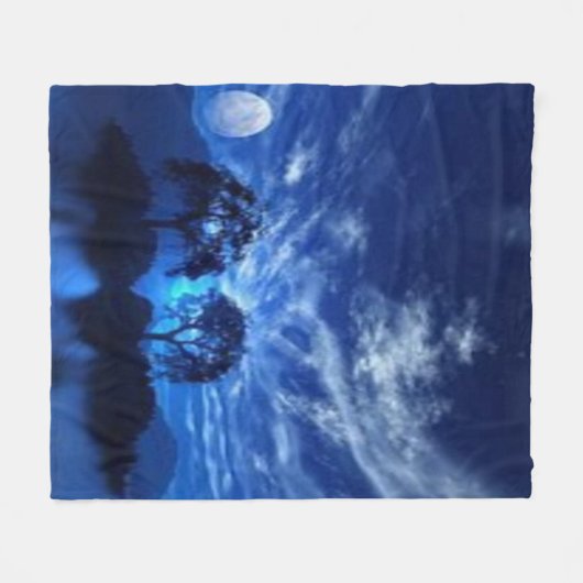 Couverture Polaire blue catpet (Devant (Horizontal))