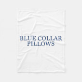 Couverture Polaire Blue Collar Llows Funny Quote  (Devant)