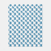 Couverture Polaire Blue Crabs Classic Motif balnéaire (Devant)