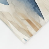 Couverture Polaire Blue Cream Sea Sand Ocean Serenity (Coin)