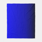 Couverture Polaire BLue électrique étonnante (Devant)