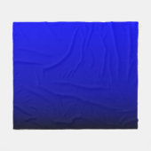 Couverture Polaire BLue électrique étonnante (Devant (Horizontal))