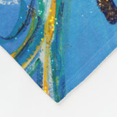 Couverture Polaire Blue Faith Guardian Angel Chemo Blanket (Coin)