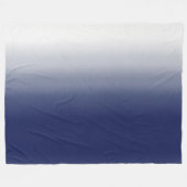 Couverture Polaire Blue Gradient Fleece Blanket - Modern Eclectic (Devant (Horizontal))