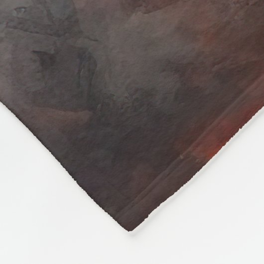 Couverture Polaire Blue Heeler dans les feuilles d'automne automne au (Coin)