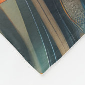 Couverture Polaire Blue Heeler Noël Festive Voyage (Coin)