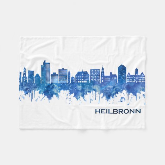 Couverture Polaire Blue Heilbronn Germany (Devant (Horizontal))
