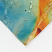 Couverture Polaire Blue Jays dans les arbres (Coin)