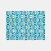 Couverture Polaire Blue Owls (2) (Devant (Horizontal))