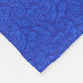 Couverture Polaire Blue Paisley (Coin)