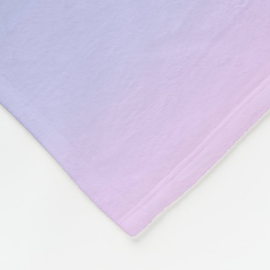 Couverture Polaire Blue-pink ombre (Coin)