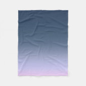 Couverture Polaire Blue-pink ombre (Devant)