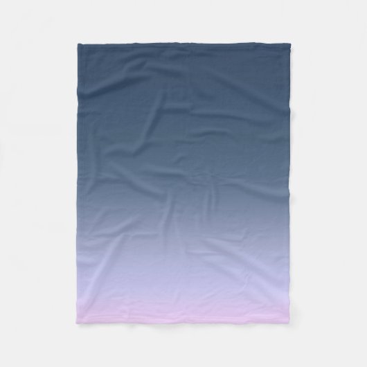Couverture Polaire Blue-pink ombre (Devant)