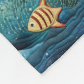 Couverture Polaire Blue Sea Beach Starfish (Coin)