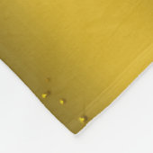 Couverture Polaire Blue Snowman sur Gold Christmas (Coin)