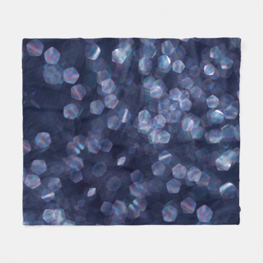 Couverture Polaire Blue Sparkle (Devant (Horizontal))