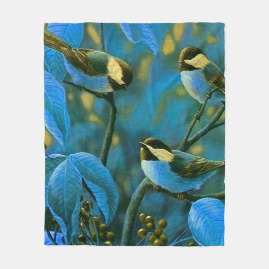 Couverture Polaire Blue yellow little (Devant)