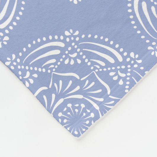 Couverture Polaire Blueberry Mandala (Coin)