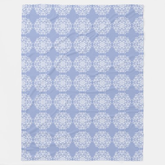 Couverture Polaire Blueberry Mandala (Devant)