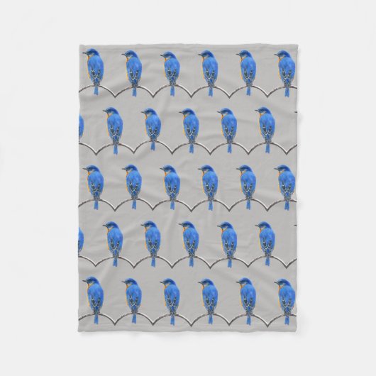 Couverture Polaire Bluebird (Devant)